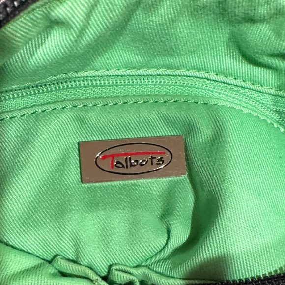 Talbots Dragonfly Shoulder Bag Y2K Mini Purse Black Green Cute - Picture 6 of 8